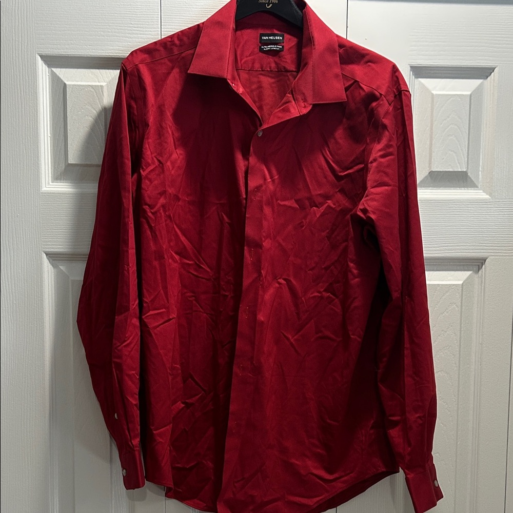 Van Heusen Classic Red Shirt
